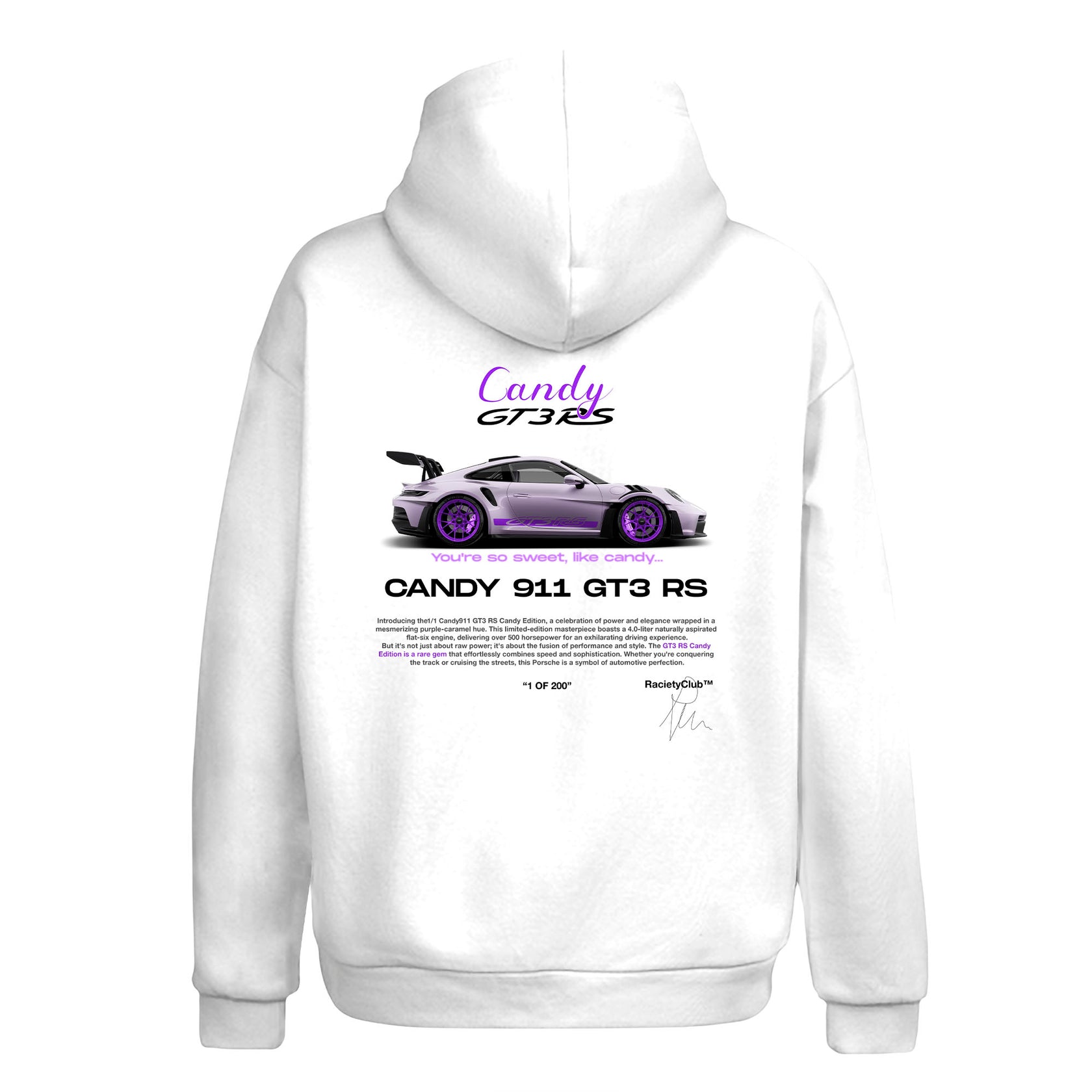 Candy GT3RS Hoodie Raciety
